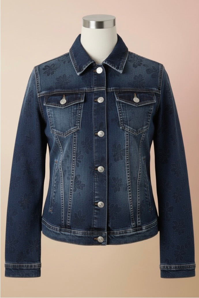 Veste en jean – Coupe ajustée