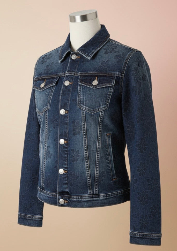 Veste en jean – Coupe ajustée
