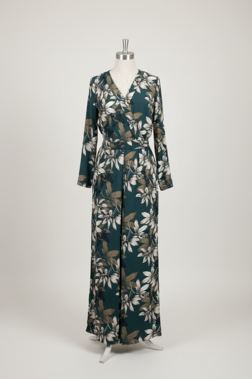 Combinaison Fleurie Longue