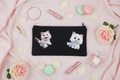 Trousse multifonctions motif chat
