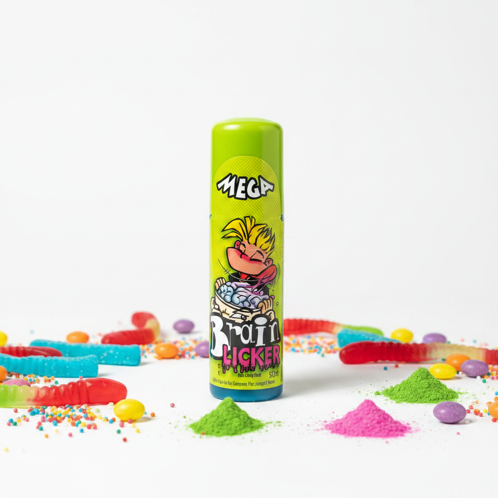 Mega Brain Licker – Boisson Candy Acidulée