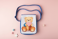 Sac bandoulière motif ourson