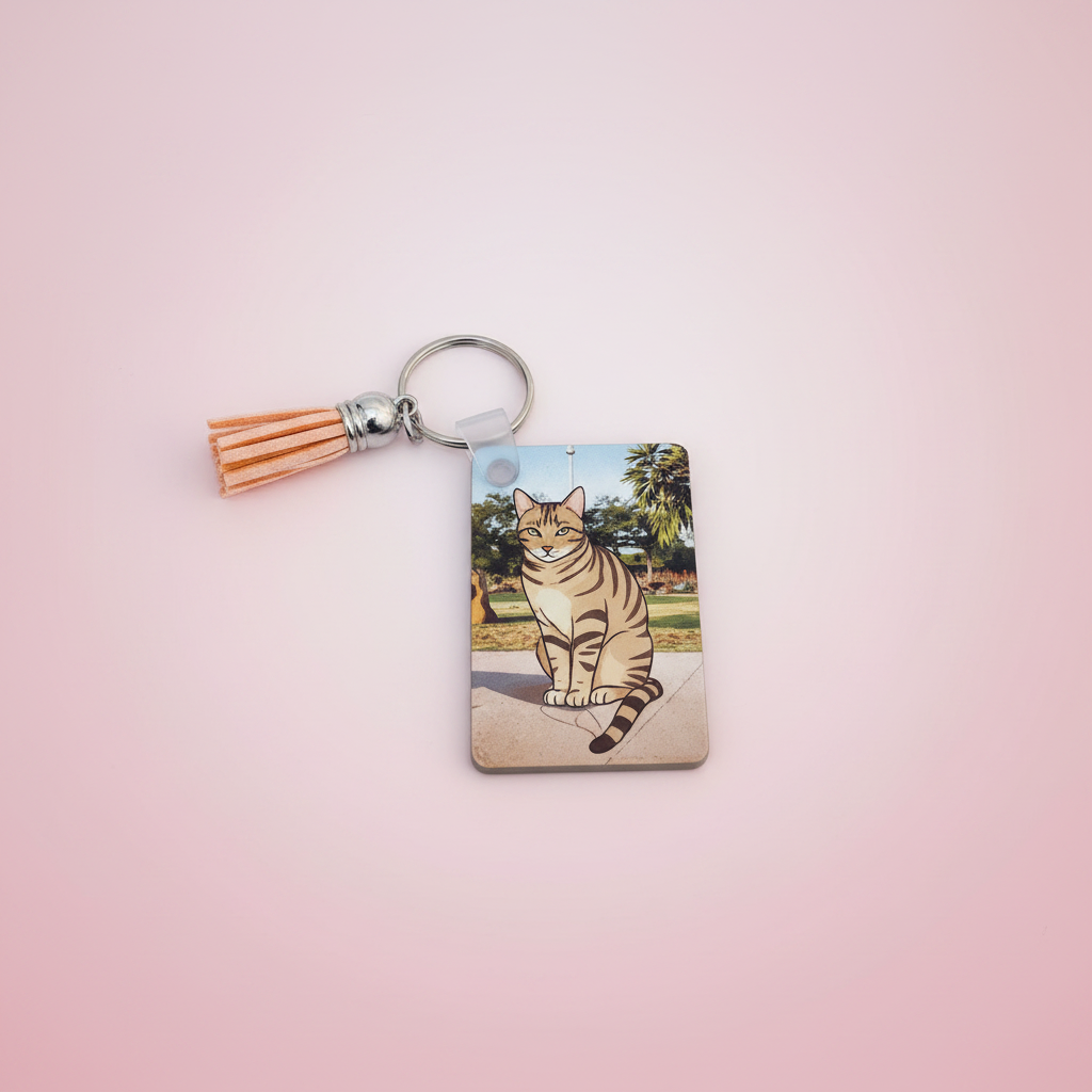 Porte-clé Chat Soquette – Wesh les Potos