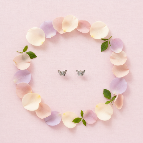 Boucles d'oreilles Papillon