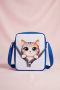Sac Bandoulière Chat Zipper